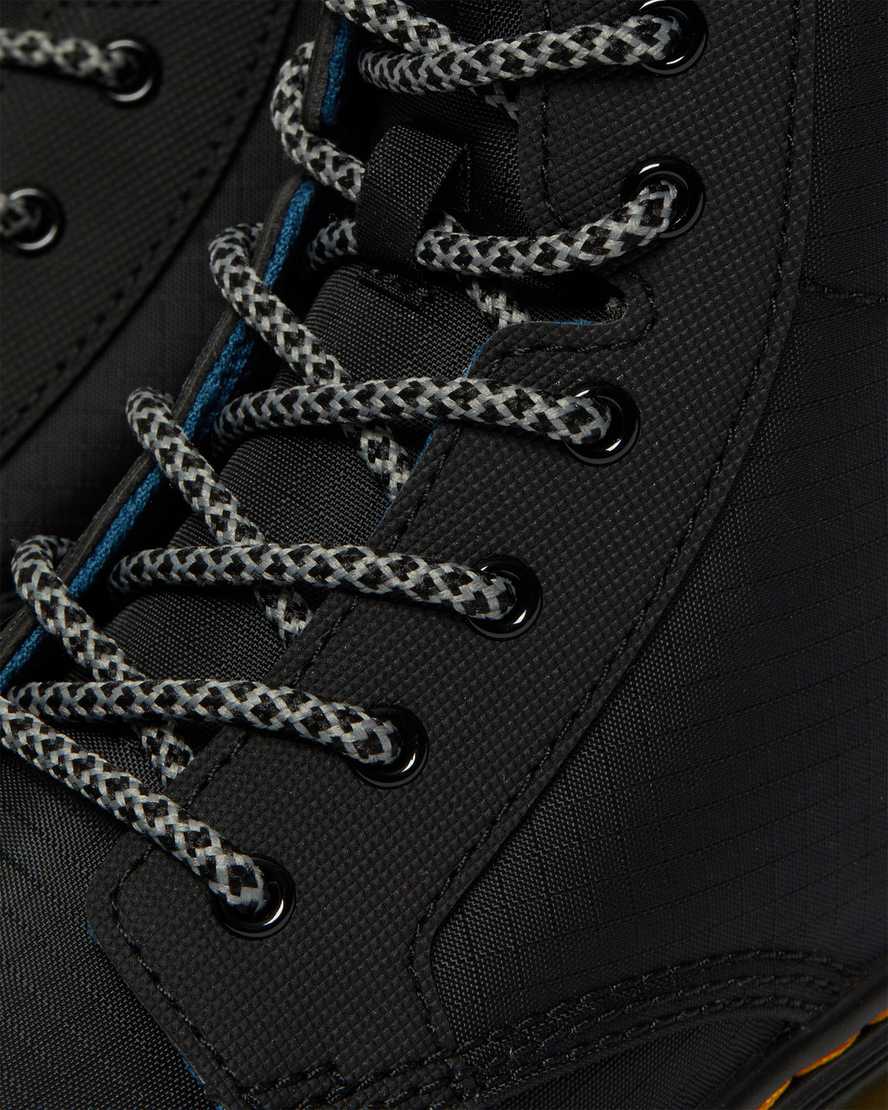 Černé dětské boty dr. martens combs utility