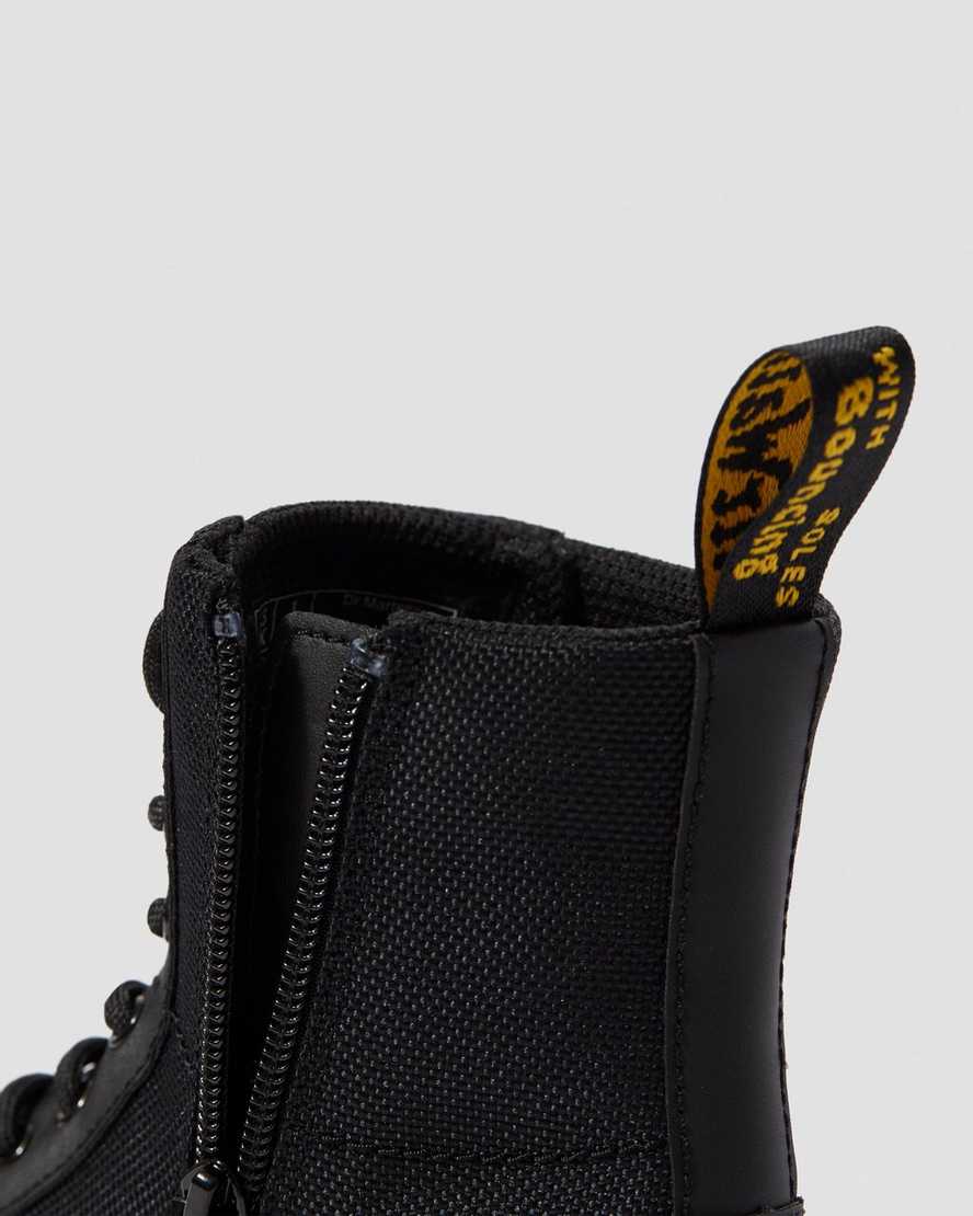 Černé dětské volnočasové boty dr. martens combs extra tough poly