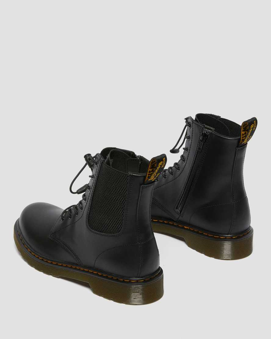 Černé dětské volnočasové boty dr. martens 1460 harper
