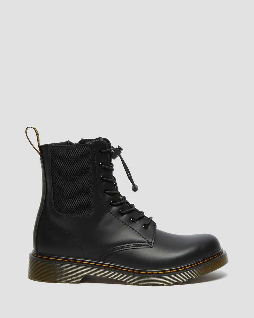 Černé dětské volnočasové boty dr. martens 1460 harper
