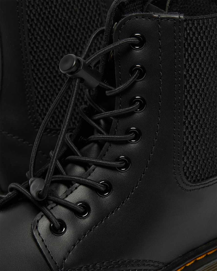 Černé dětské volnočasové boty dr. martens 1460 harper