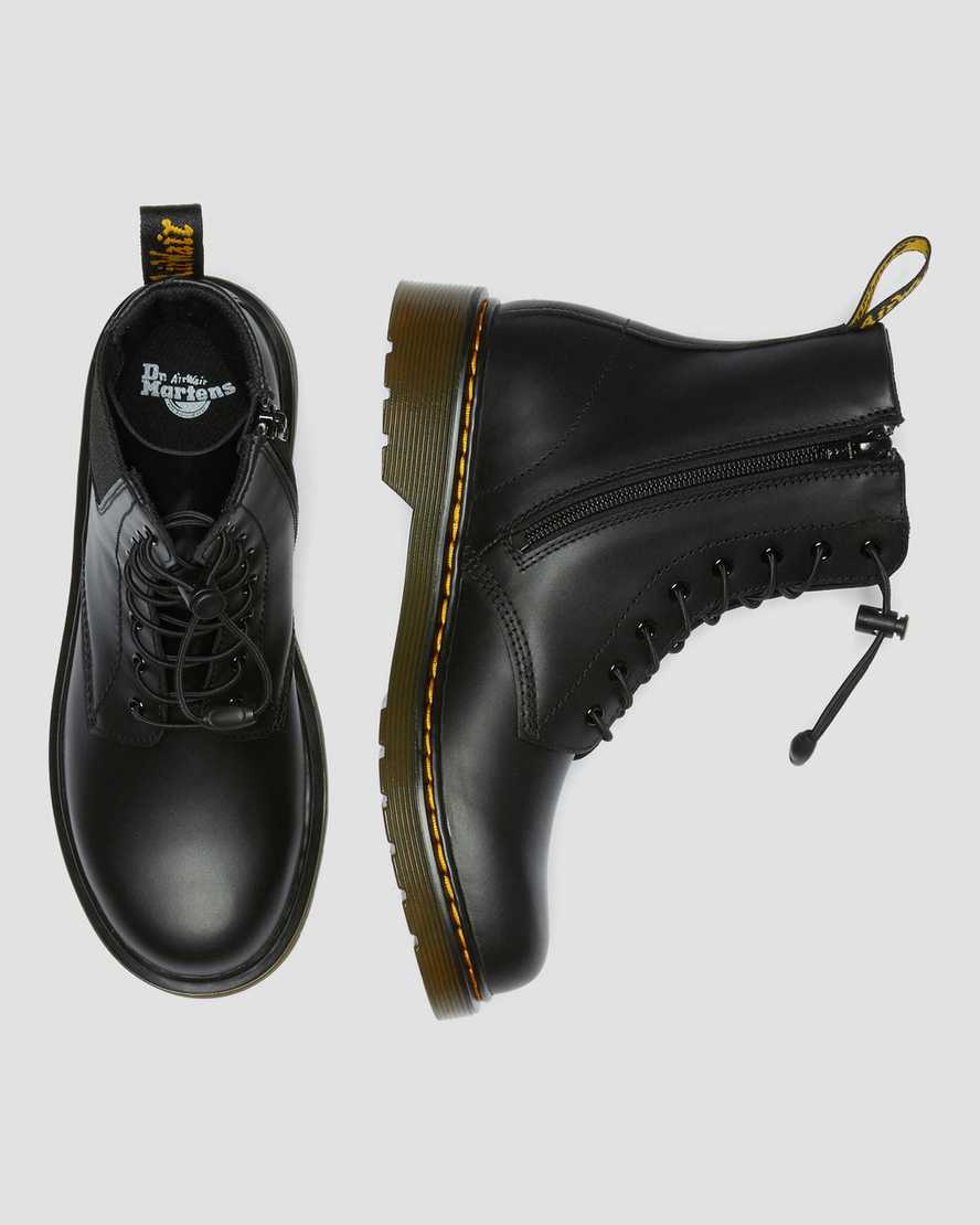 Černé dětské volnočasové boty dr. martens 1460 harper