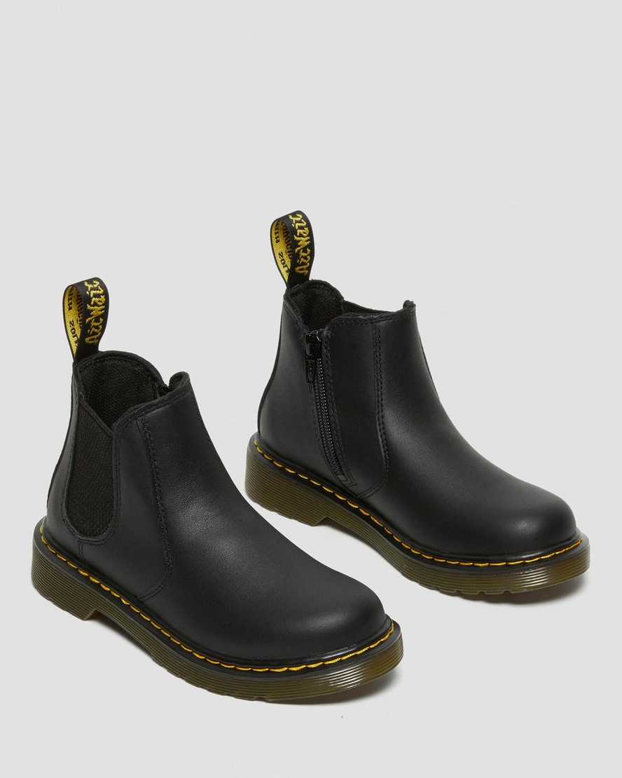dětské boty dr. martens 2976 softy t v černé barvě