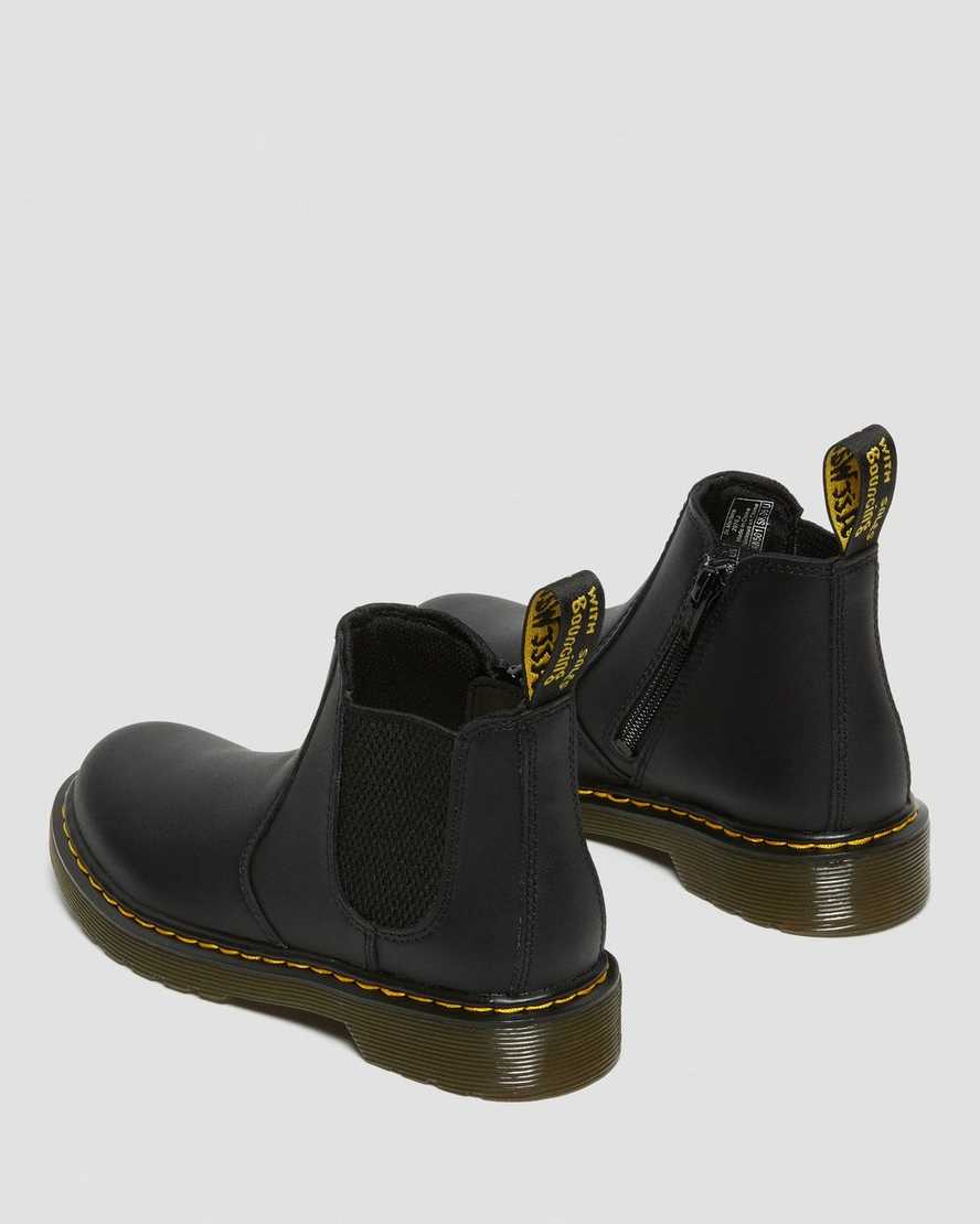 dětské boty dr. martens 2976 softy t v černé barvě