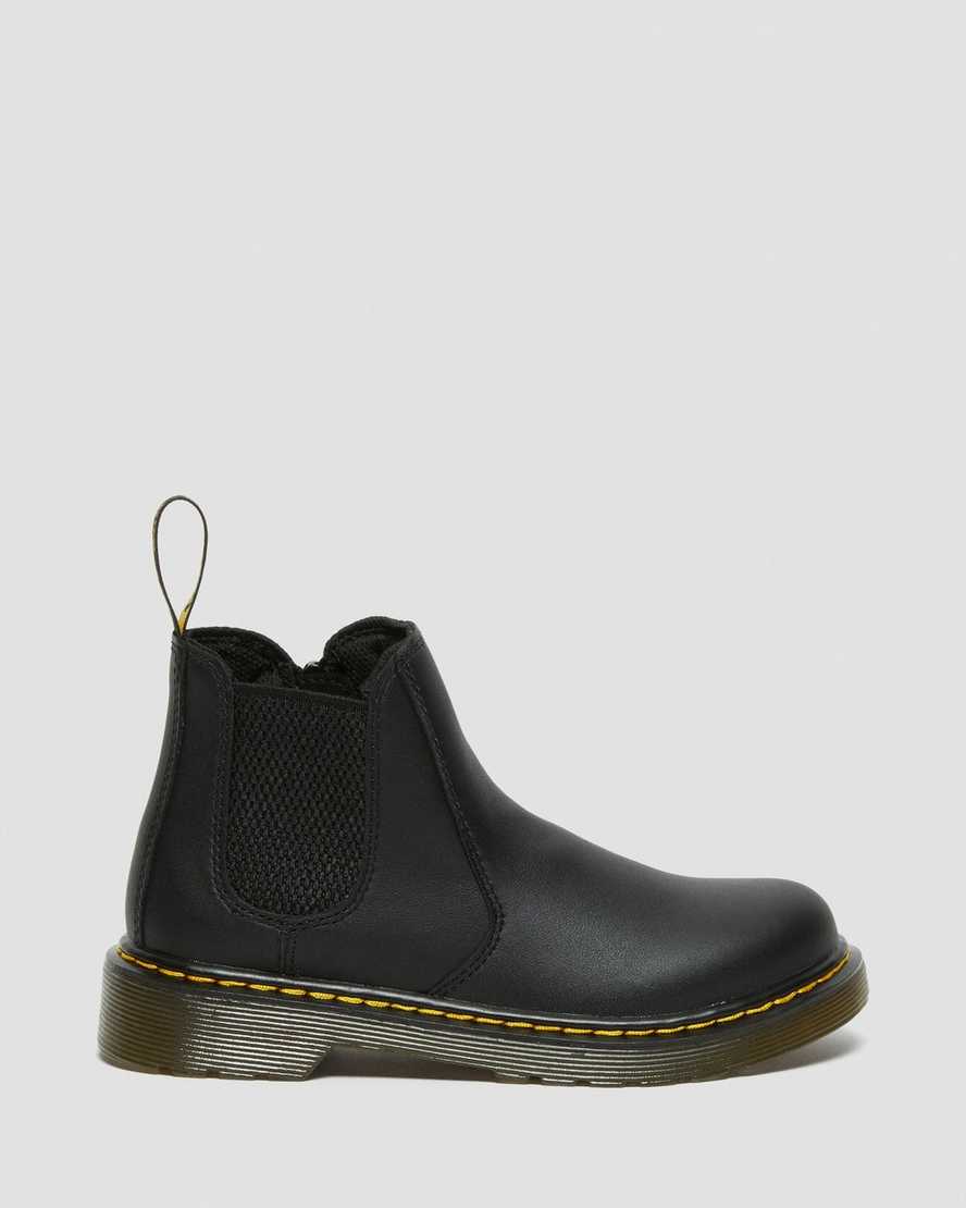 dětské boty dr. martens 2976 softy t v černé barvě