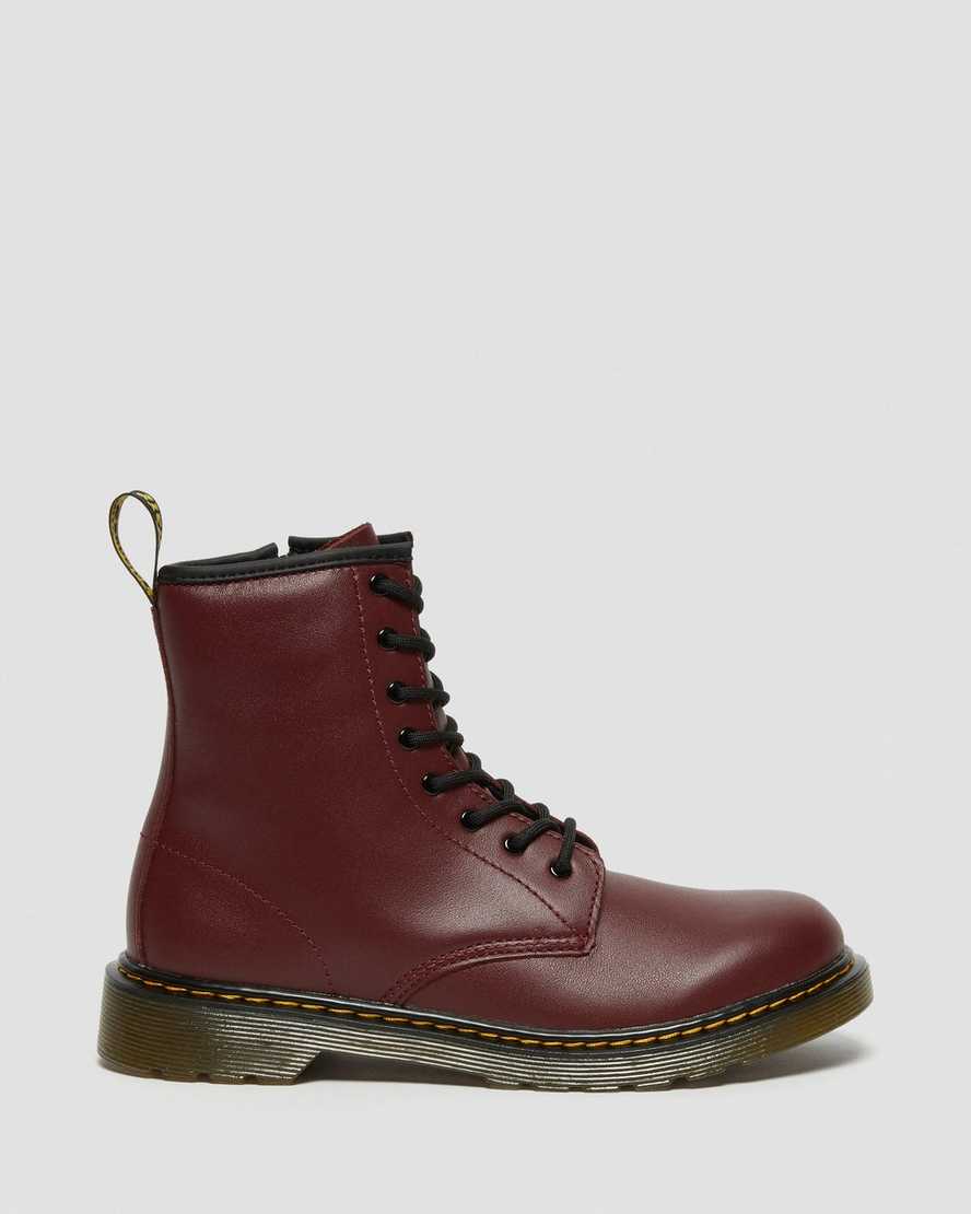 dětské šněrovací boty dr. martens 1460 softy t červené