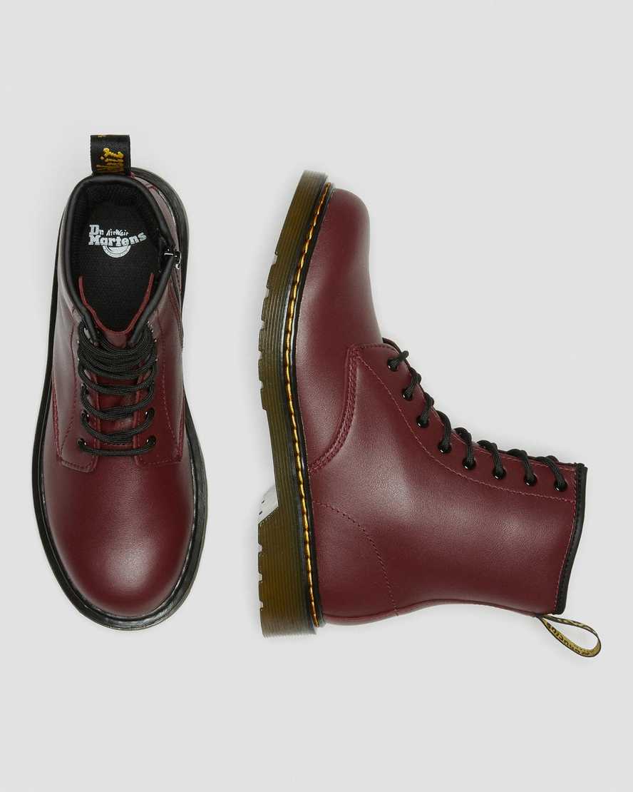 dětské šněrovací boty dr. martens 1460 softy t červené
