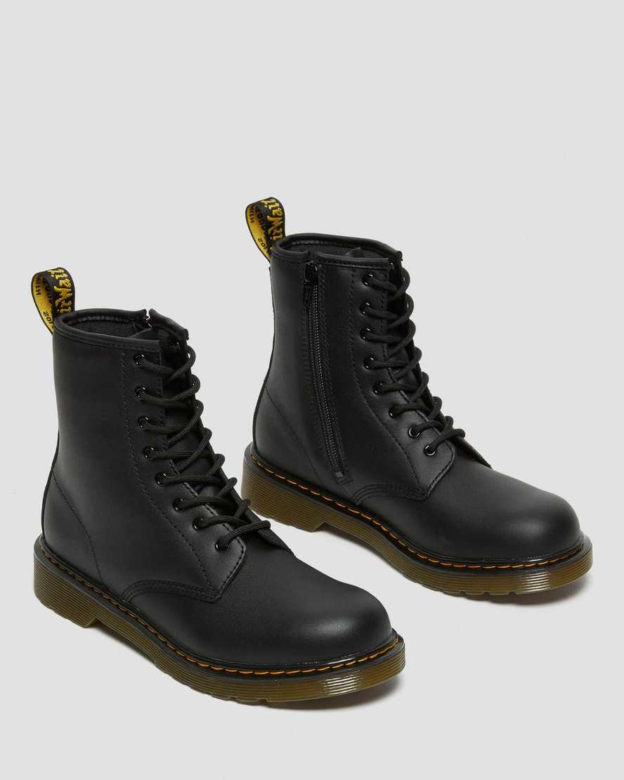 dětské šněrovací boty dr. martens 1460 softy t v černé barvě