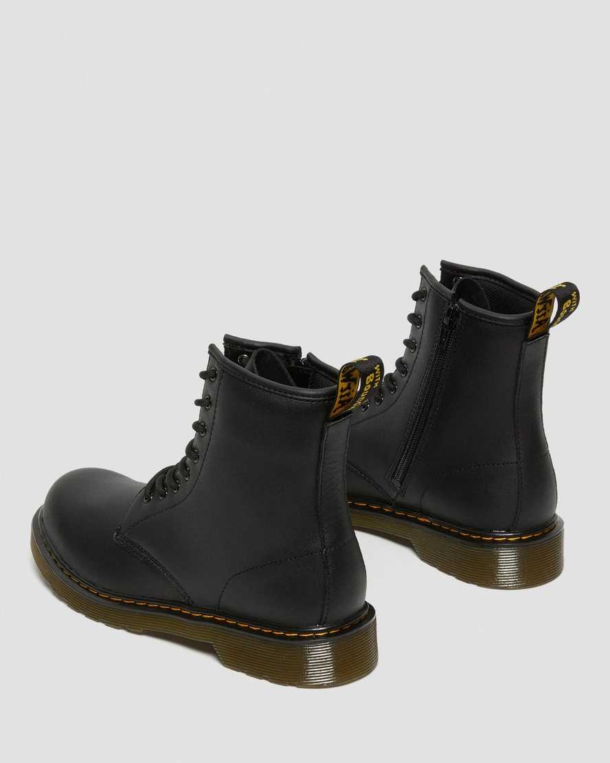 dětské šněrovací boty dr. martens 1460 softy t v černé barvě