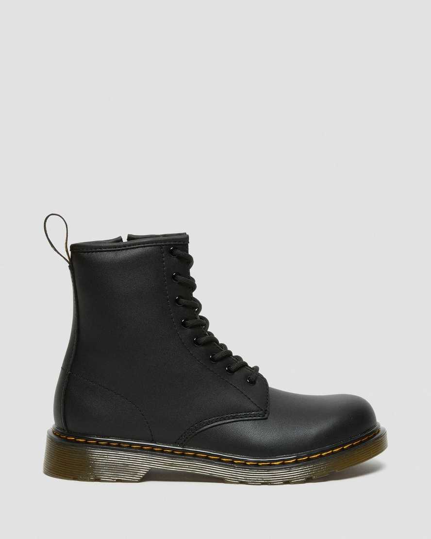 dětské šněrovací boty dr. martens 1460 softy t v černé barvě