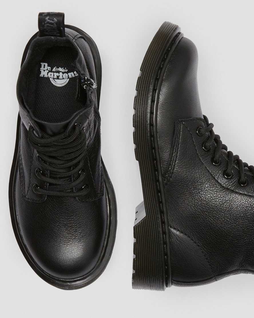Černé dětské šněrovací boty dr. martens 1460 pascal