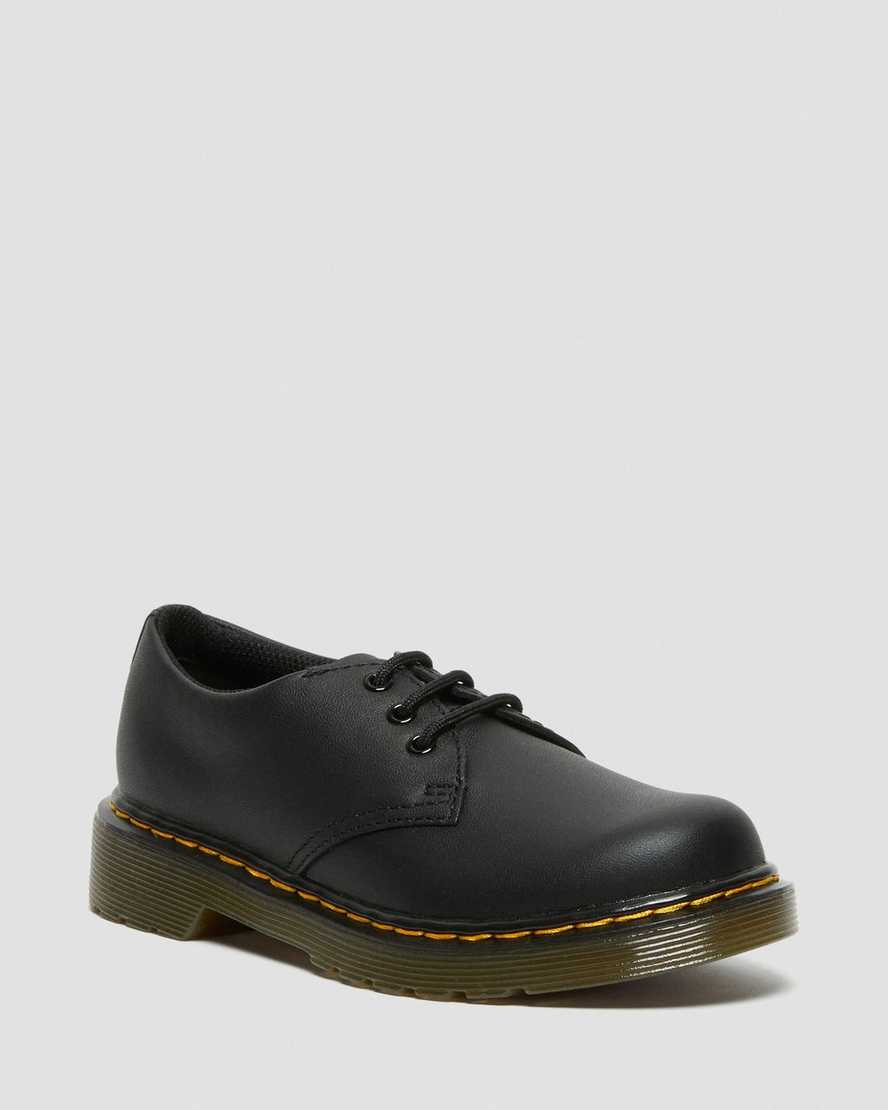 dětské boty dr. martens 1461 softy t v černé barvě