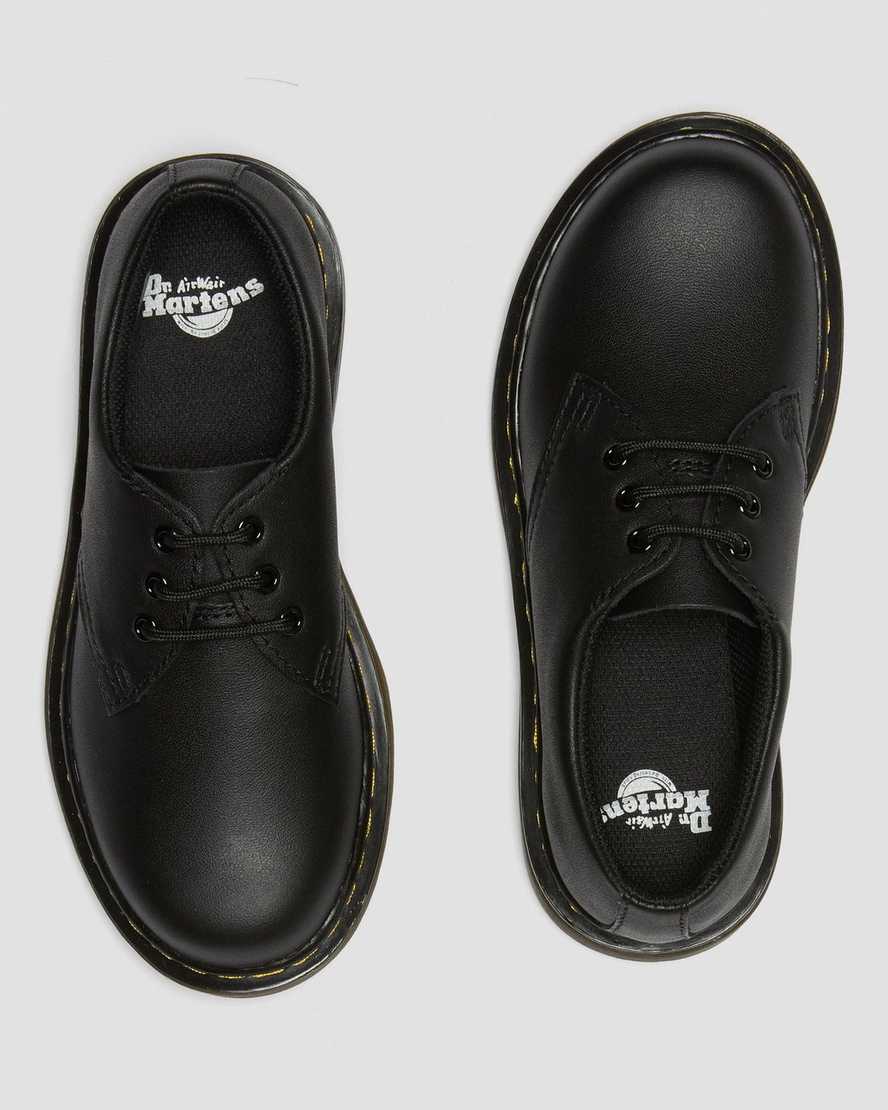 dětské boty dr. martens 1461 softy t v černé barvě