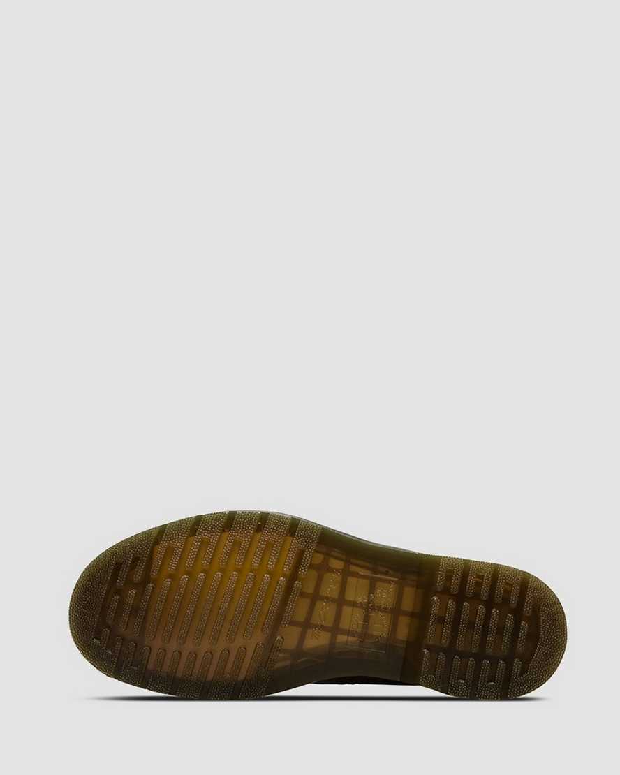 Červené pánské kotníkové boty dr. martens 101 smooth