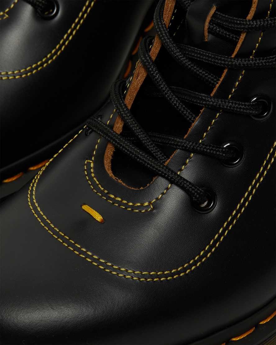 Černé pánské kotníkové boty dr. martens pharamond vintage smooth