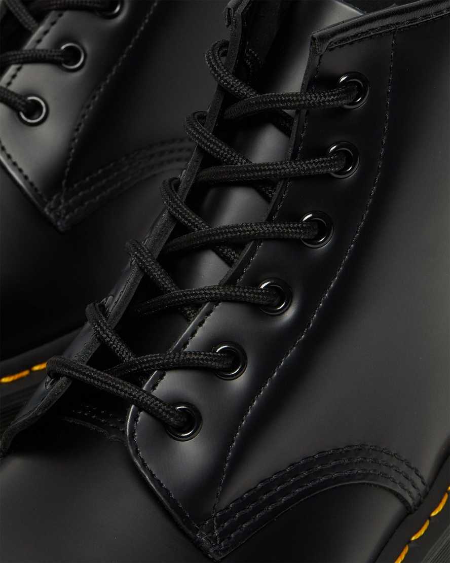 Černé pánské kotníkové boty dr. martens 101 bex smooth