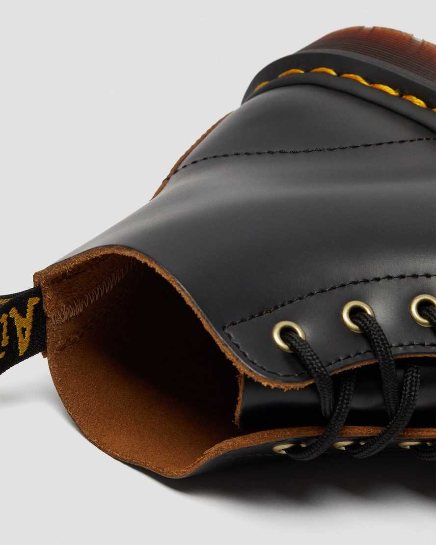 Černé pánské kotníkové boty dr. martens 101 vintage smooth