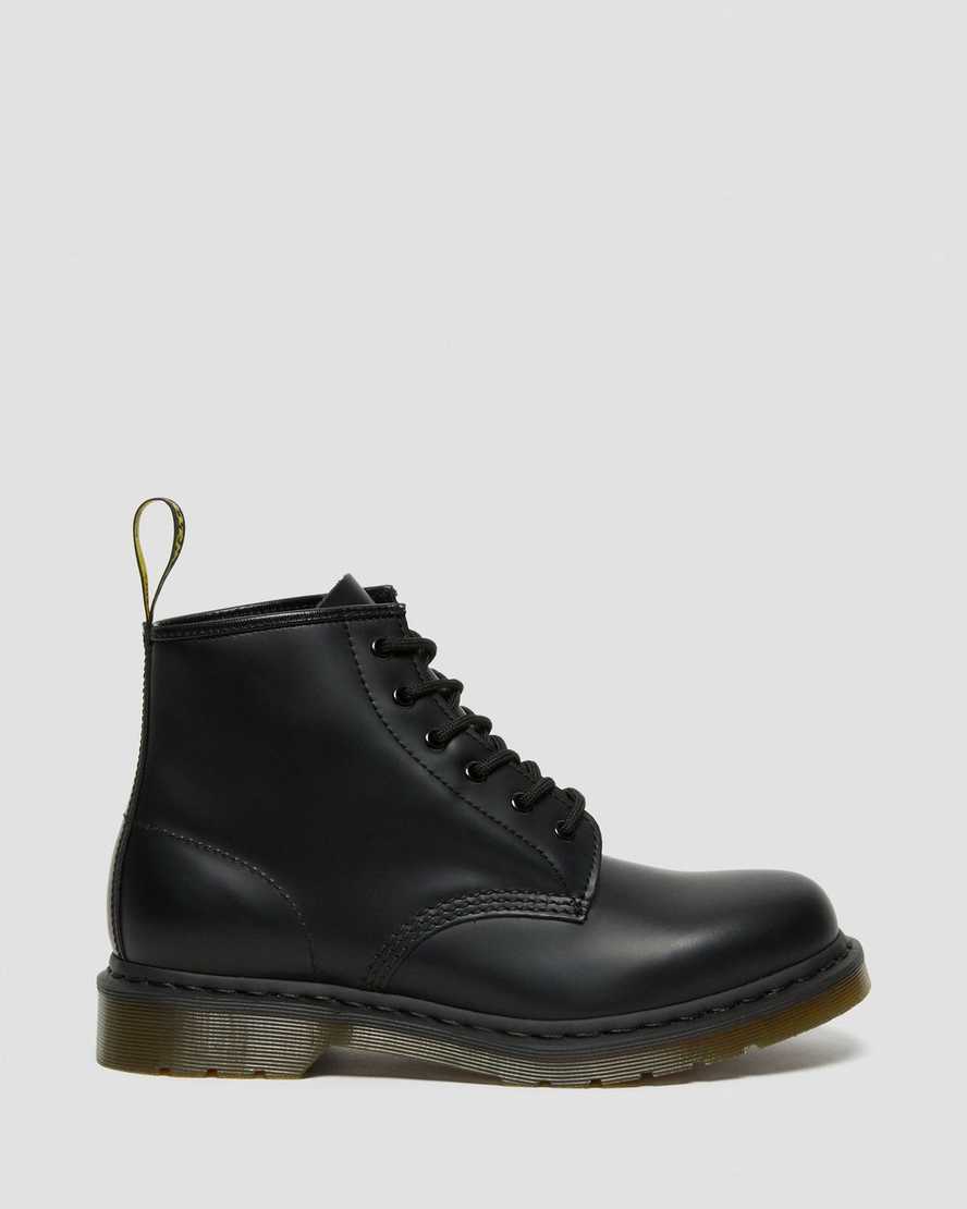 Černé pánské kotníkové boty dr. martens 101 smooth
