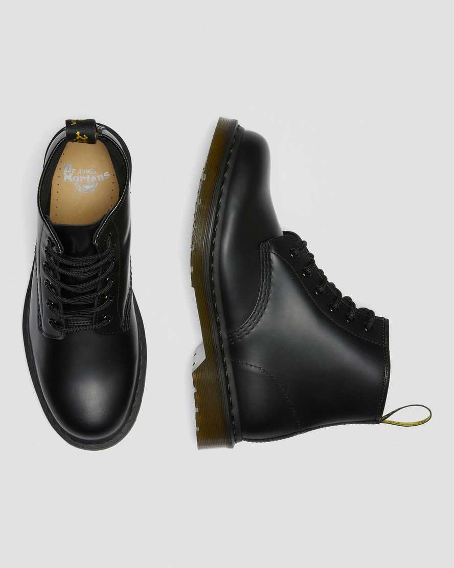 Černé pánské kotníkové boty dr. martens 101 smooth
