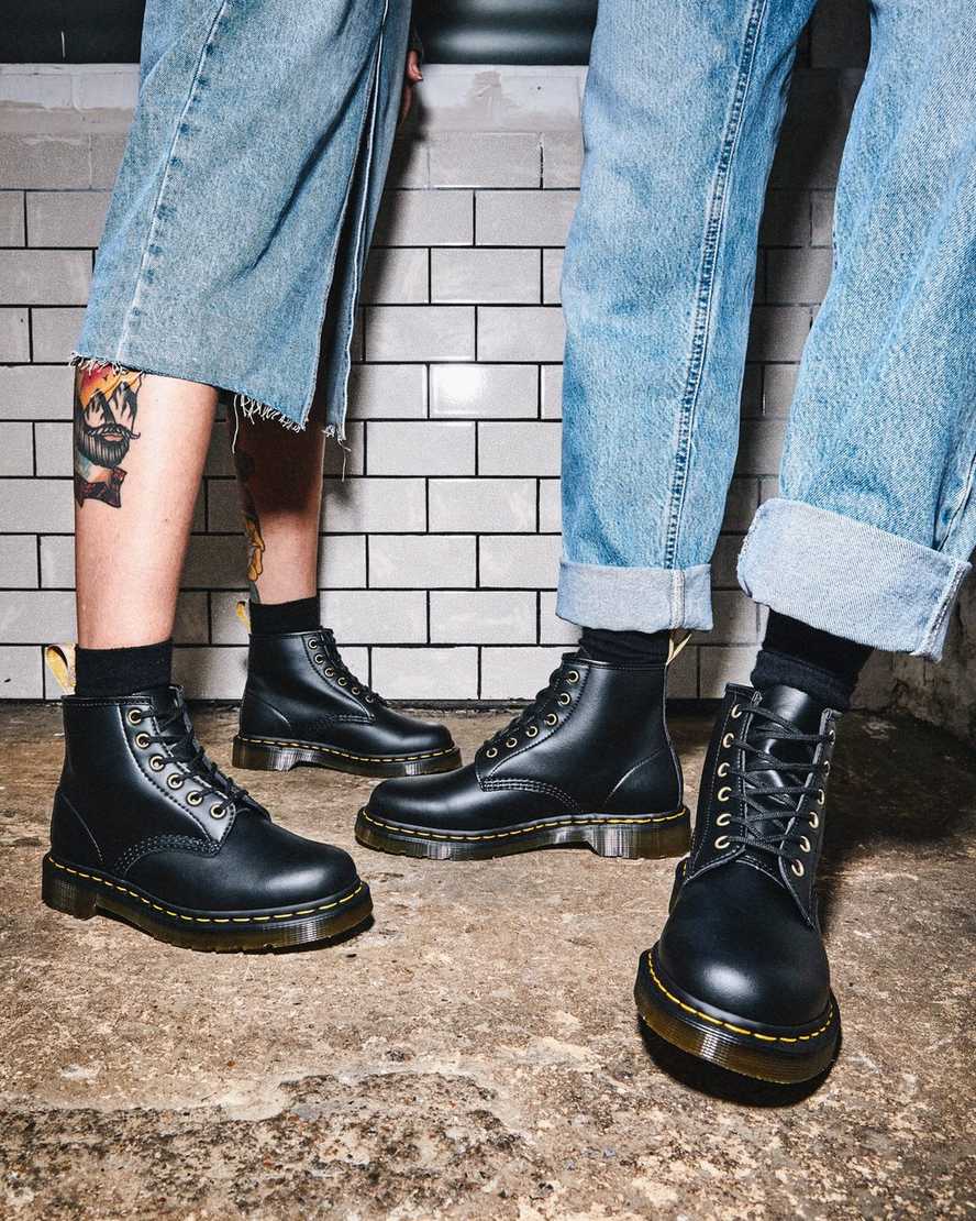 Černé pánské kotníkové boty dr. martens 101 felix