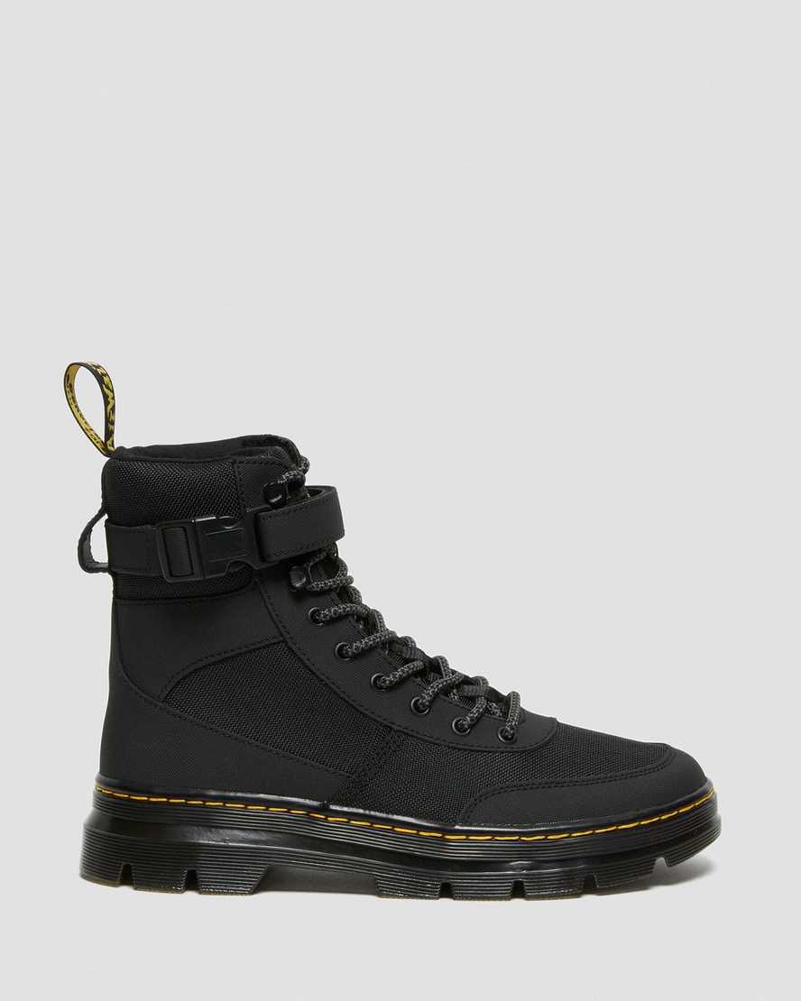Černé pánské volnočasové boty dr. martens combs tech extra tough poly