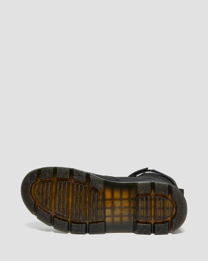 Černé pánské volnočasové boty dr. martens combs tech extra tough poly