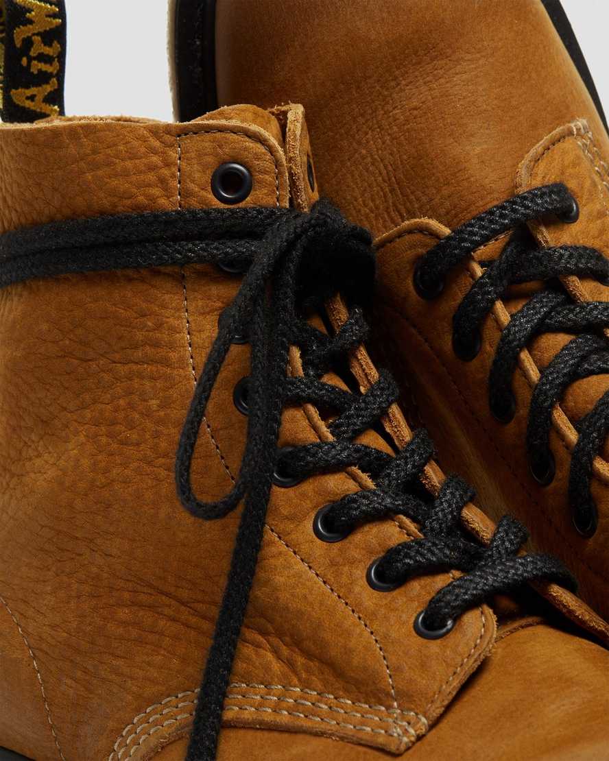 pánské boty dr. martens 1460 pascal made in england titan v hnědé barvě