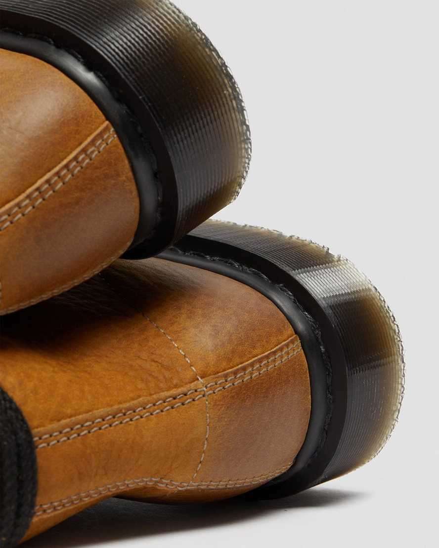 pánské boty dr. martens 1460 pascal made in england titan v hnědé barvě