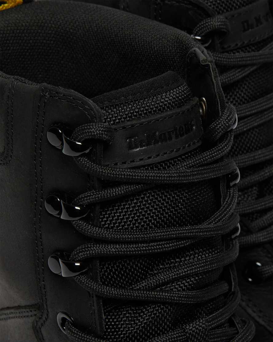 Černé pánské boty dr. martens iowa waterproof poly