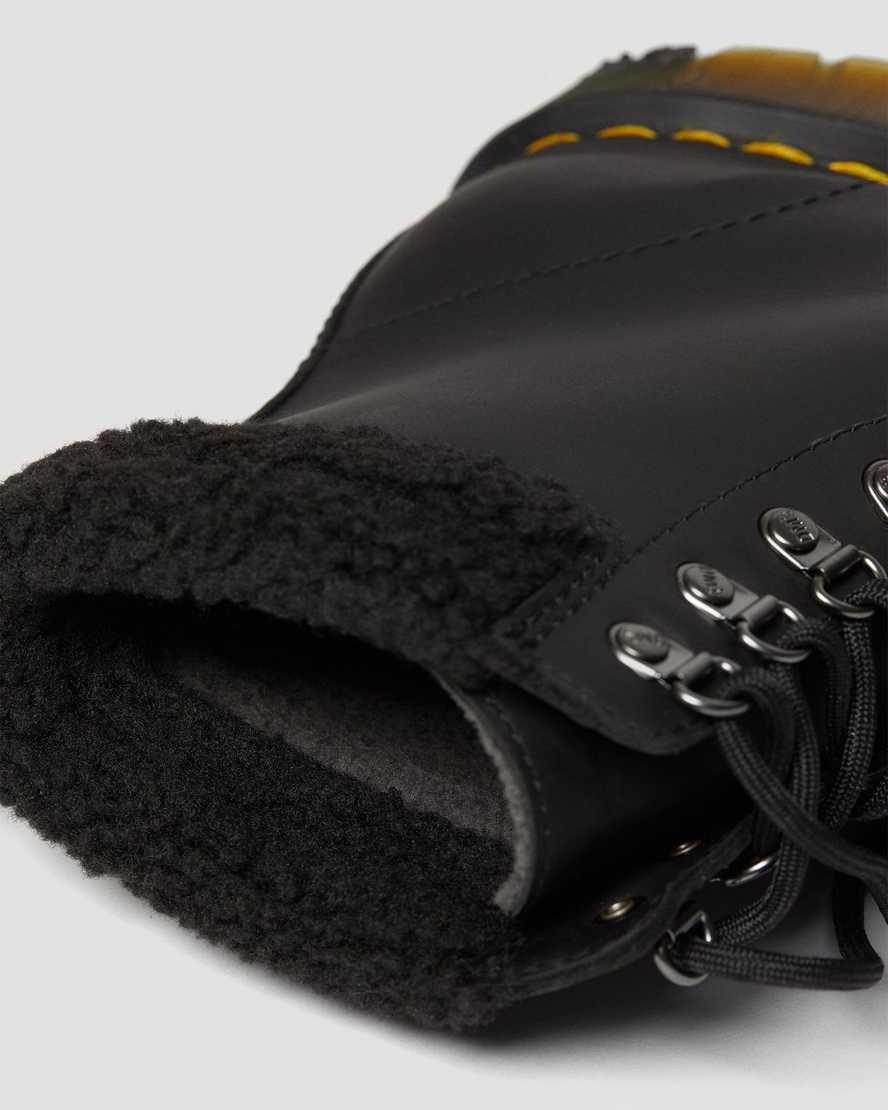 Černé pánské volnočasové boty dr. martens 1460 dms wintergrip fleece