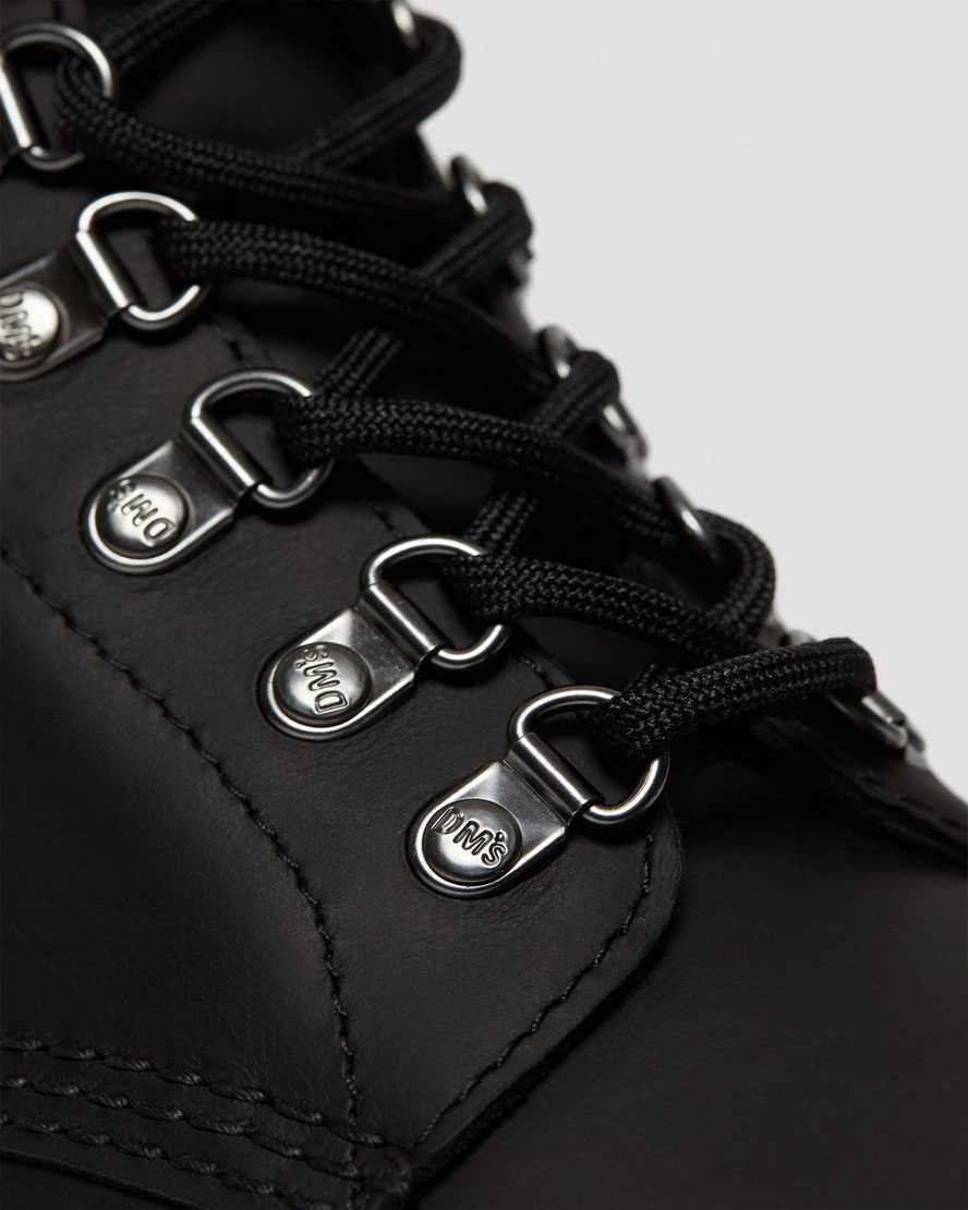 Černé pánské volnočasové boty dr. martens 1460 dms wintergrip fleece