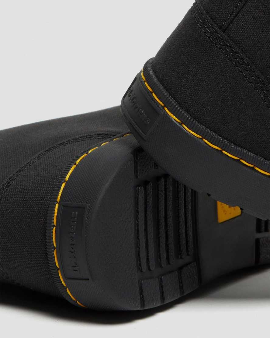Černé pánské ležérní boty dr. martens cairo chukka