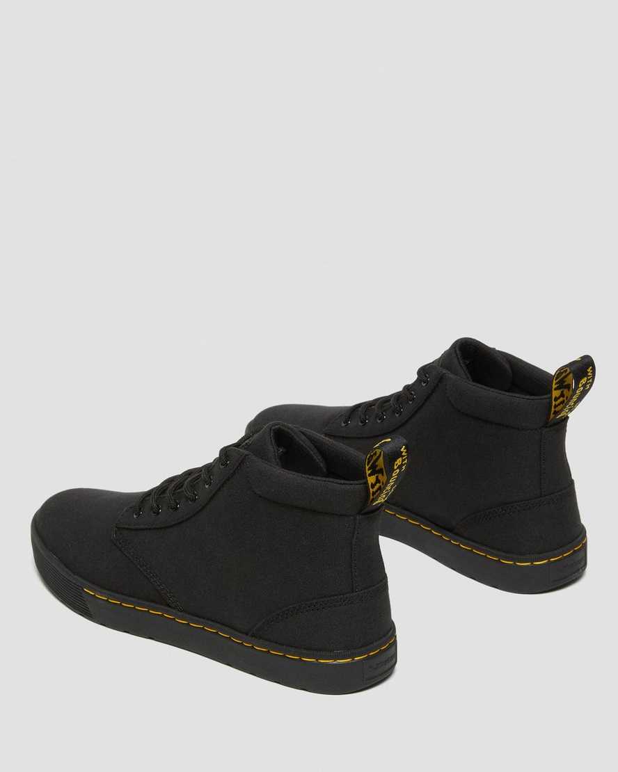 Černé pánské ležérní boty dr. martens cairo chukka