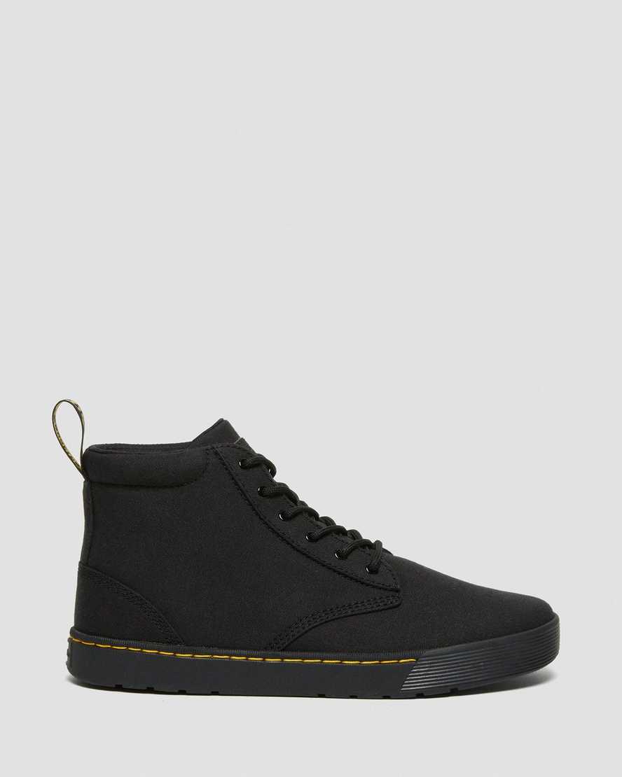 Černé pánské ležérní boty dr. martens cairo chukka