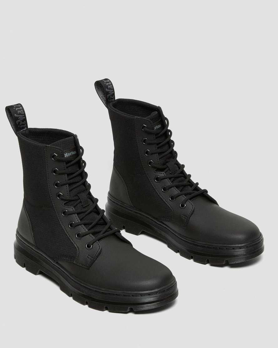 Černé pánské ležérní boty dr. martens combs ii poly