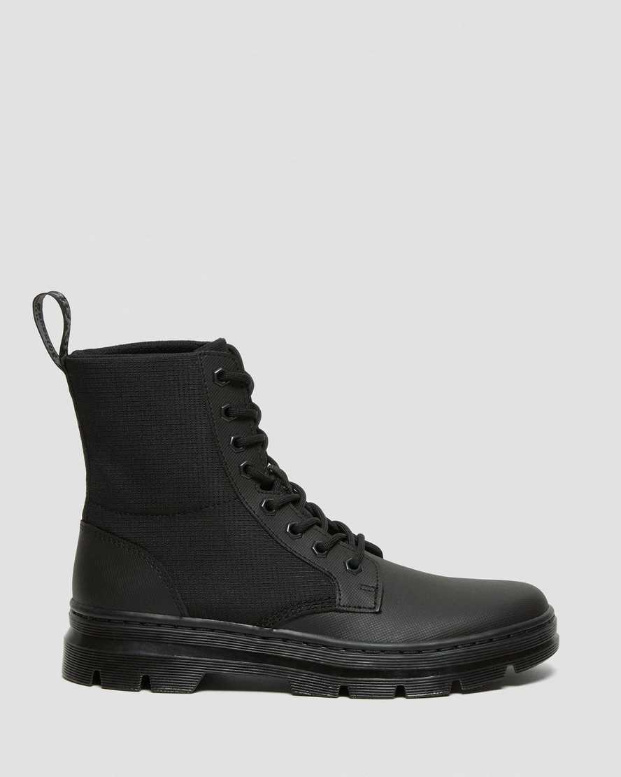 Černé pánské ležérní boty dr. martens combs ii poly