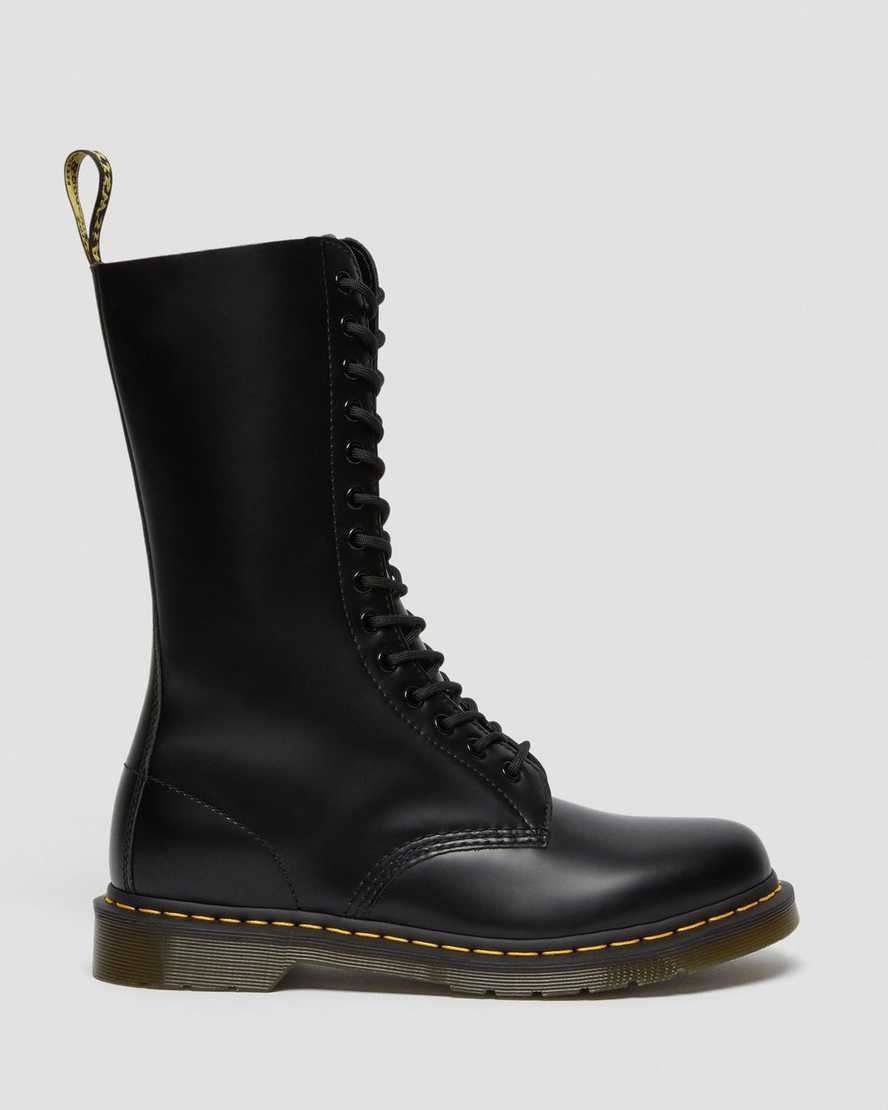 Černé pánské ležérní boty dr. martens 1914 smooth tall