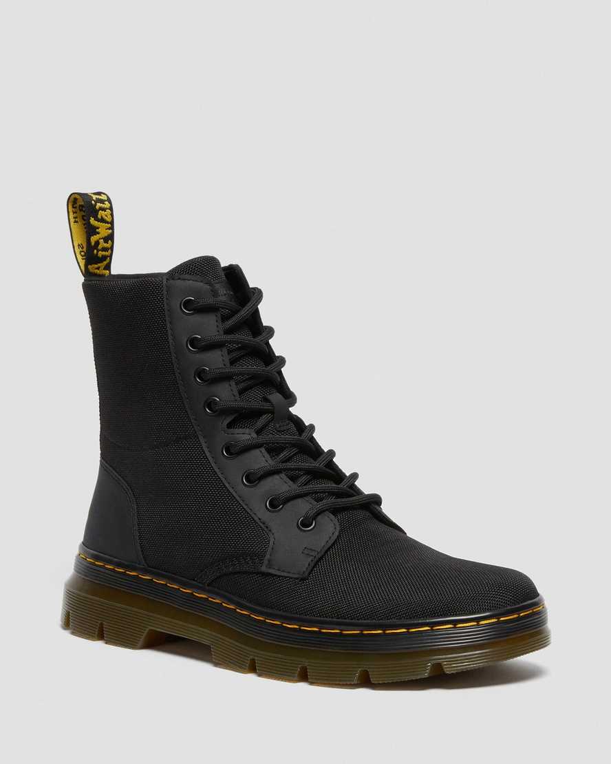 Černé pánské ležérní boty dr. martens combs poly
