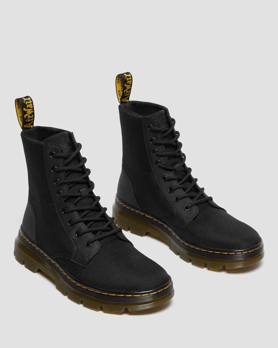 Černé pánské ležérní boty dr. martens combs poly
