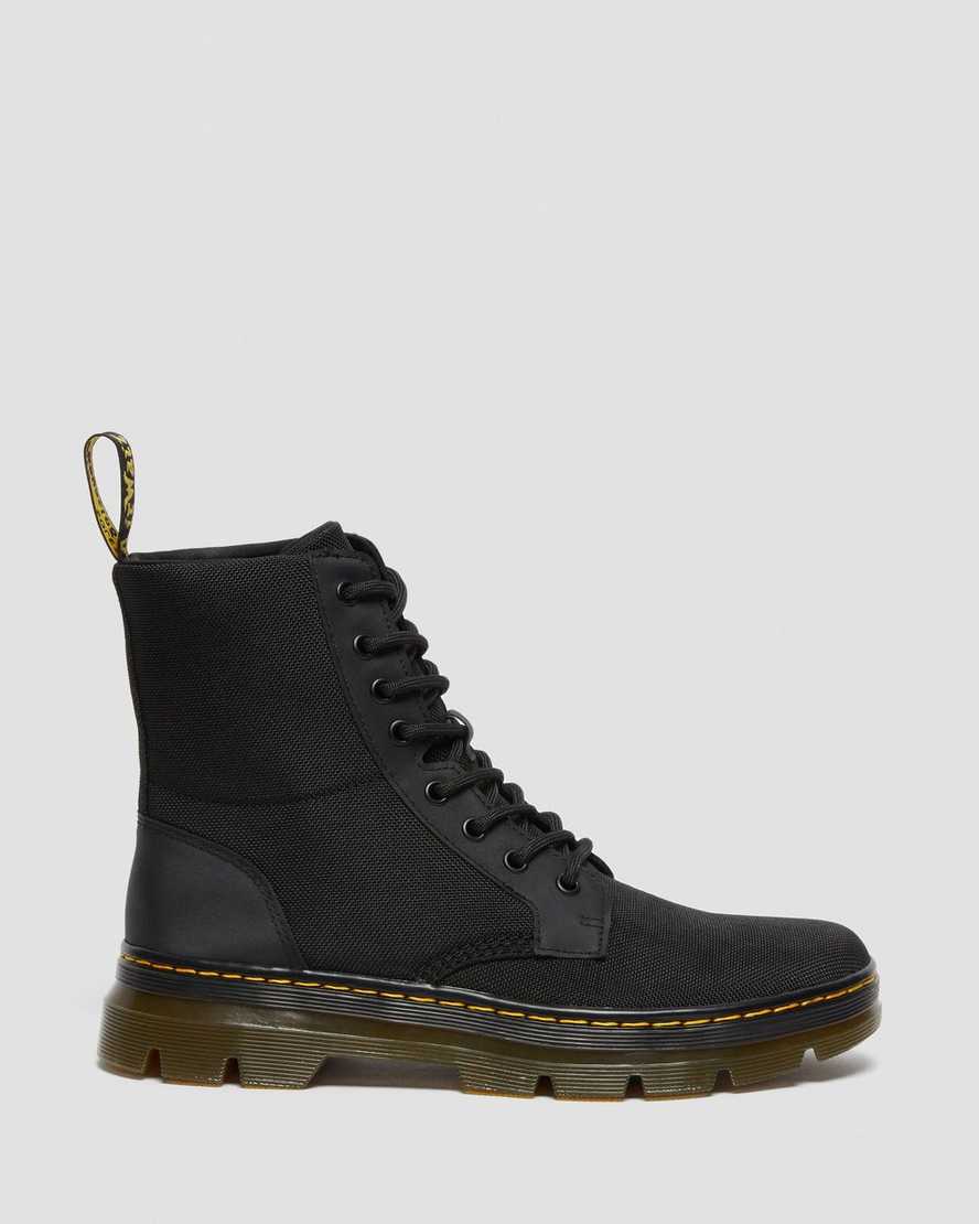 Černé pánské ležérní boty dr. martens combs poly