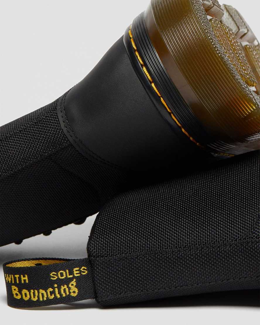 Černé pánské ležérní boty dr. martens combs poly
