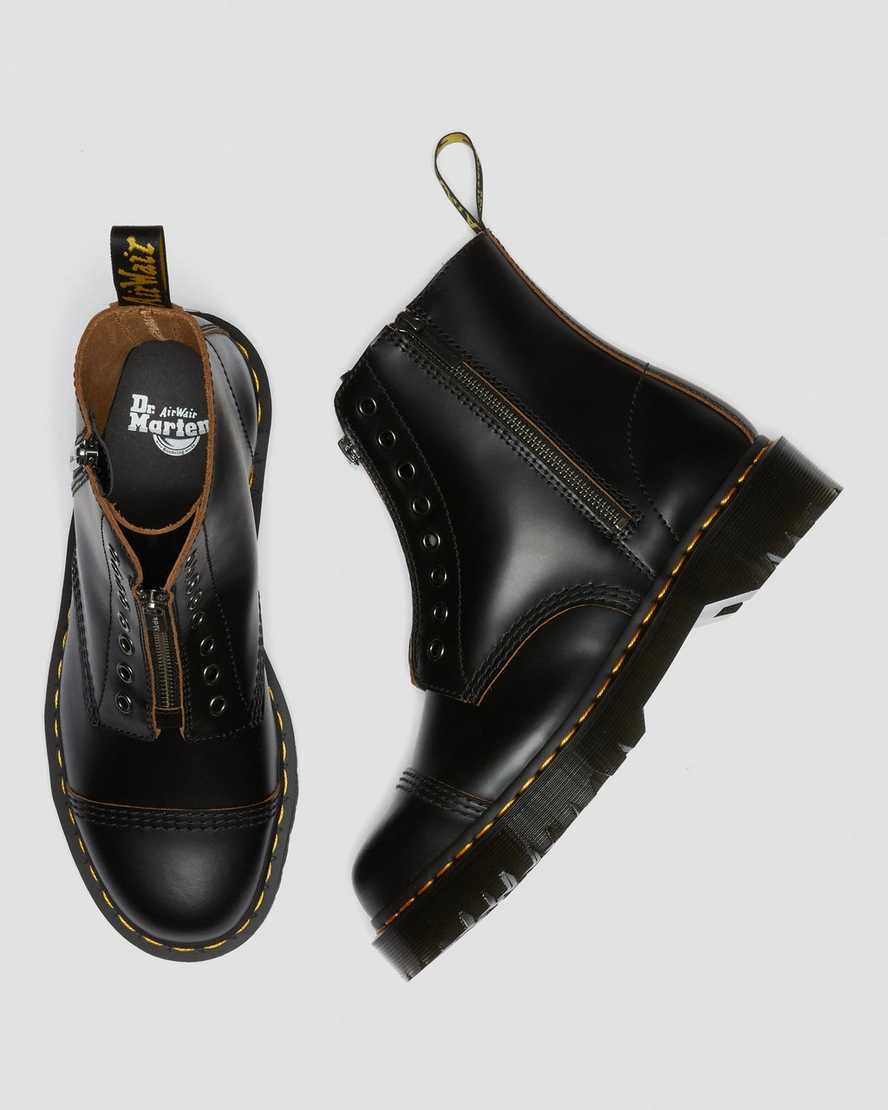 Černé pánské ležérní boty dr. martens 1460 laceless bex