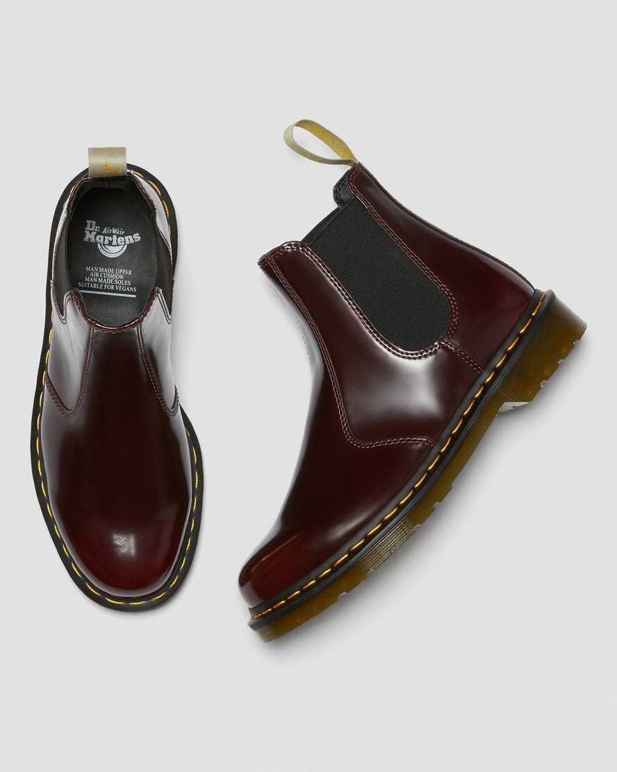 pánské boty dr. martens 2976 chelsea červené