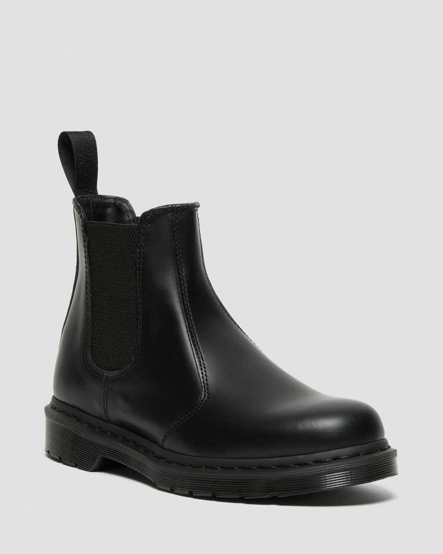 Černé pánské boty dr. martens 2976 mono smooth chelsea