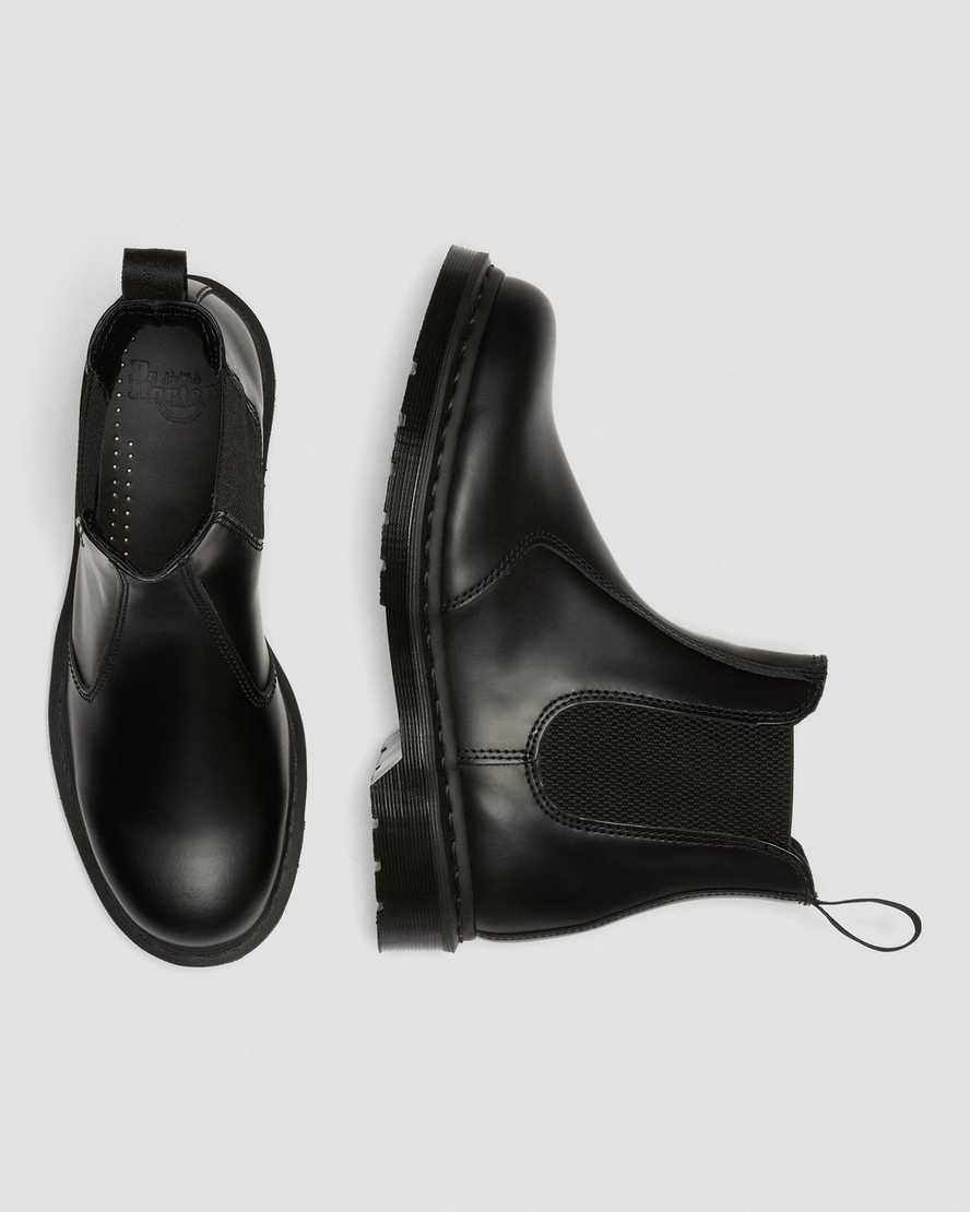 Černé pánské boty dr. martens 2976 mono smooth chelsea