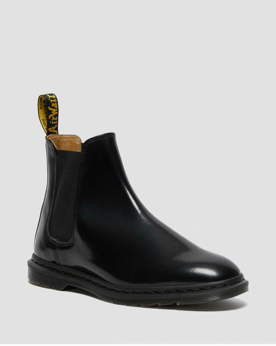 Černé pánské boty dr. martens graeme ii smooth chelsea