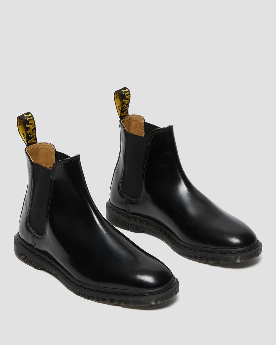 Černé pánské boty dr. martens graeme ii smooth chelsea