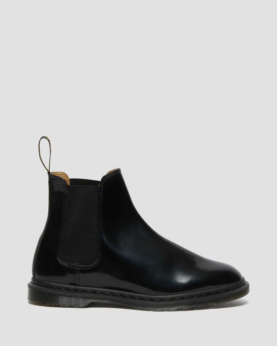 Černé pánské boty dr. martens graeme ii smooth chelsea
