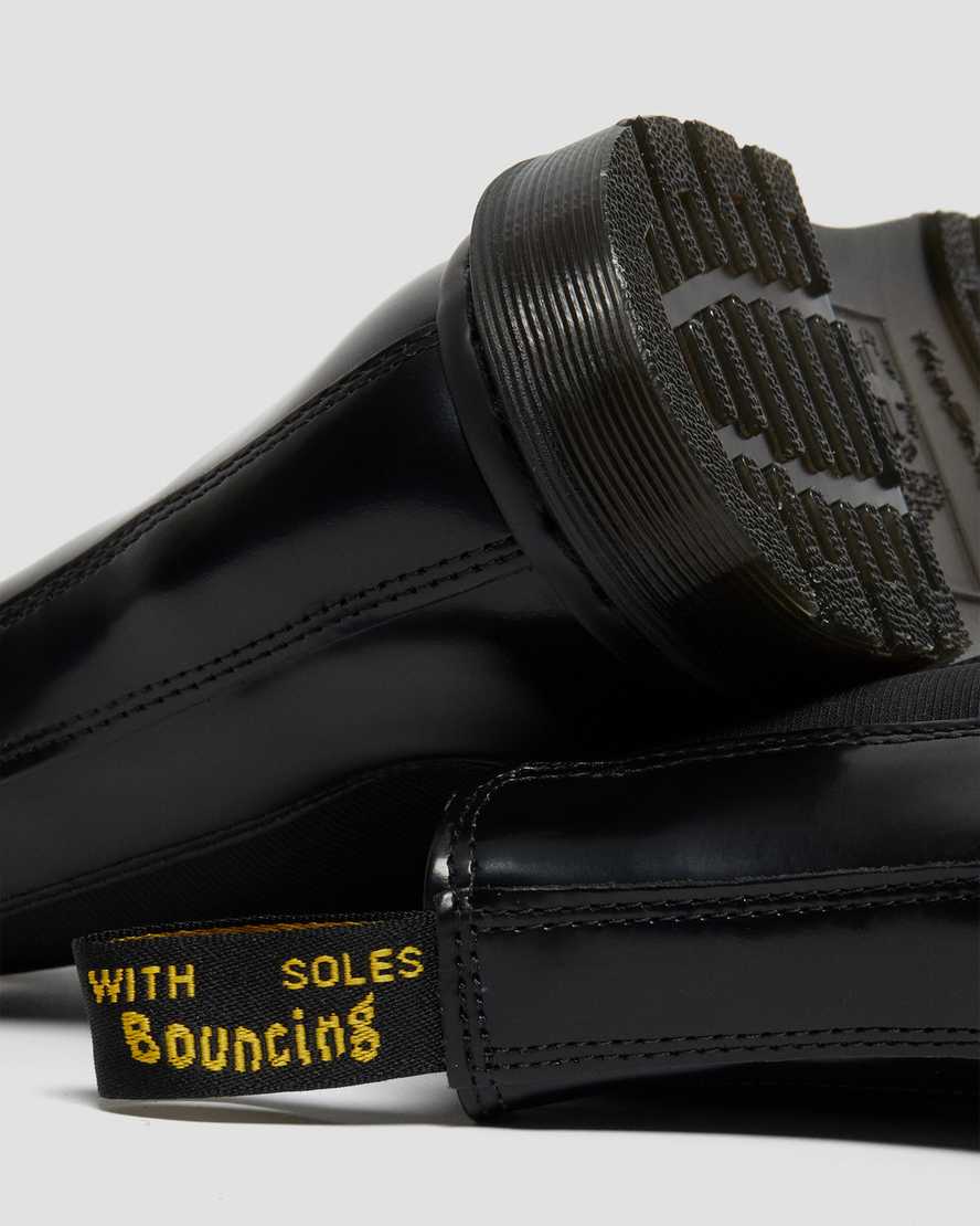 Černé pánské boty dr. martens graeme ii smooth chelsea