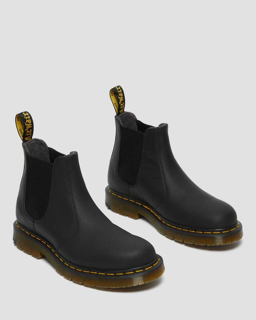 Černé pánské boty dr. martens 2976 dms wintergrip chelsea